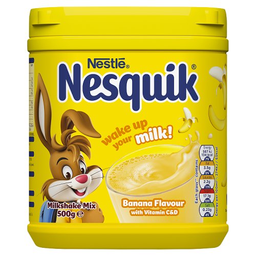 Nesquik Powder Banana 500g pack shot