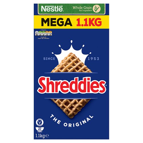 Shreddies The Original Mega Cereals 1.1kg pack shot