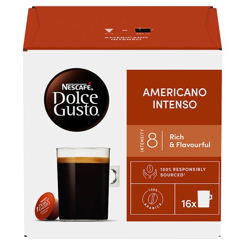 Nescafe Dolce Gusto Americano Intenso 16s 132.8g pack shot