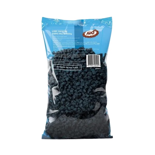 Aero Milk Chocolate Chunks 500g pack shot
