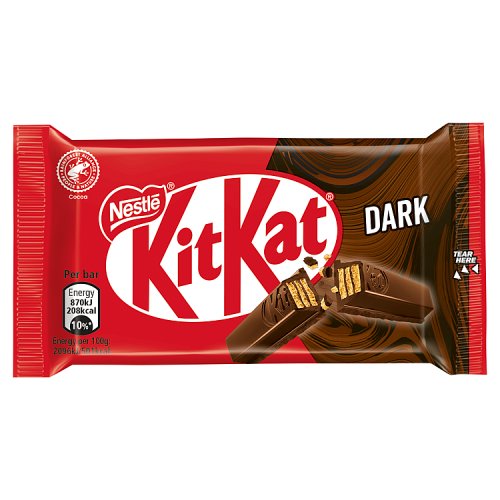 Kitkat 4 Finger Dark 41.5g pack shot