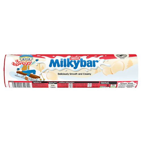 Milkybar Buttons Giant Tube 80g pack shot