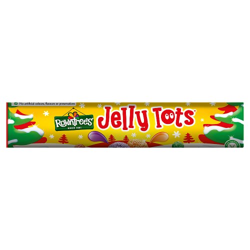 Rowntrees Jelly Tots Giant Tube 115g pack shot