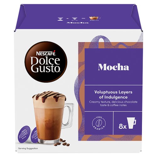 Nescafe Dolce Gusto Mocha 16s 216g pack shot