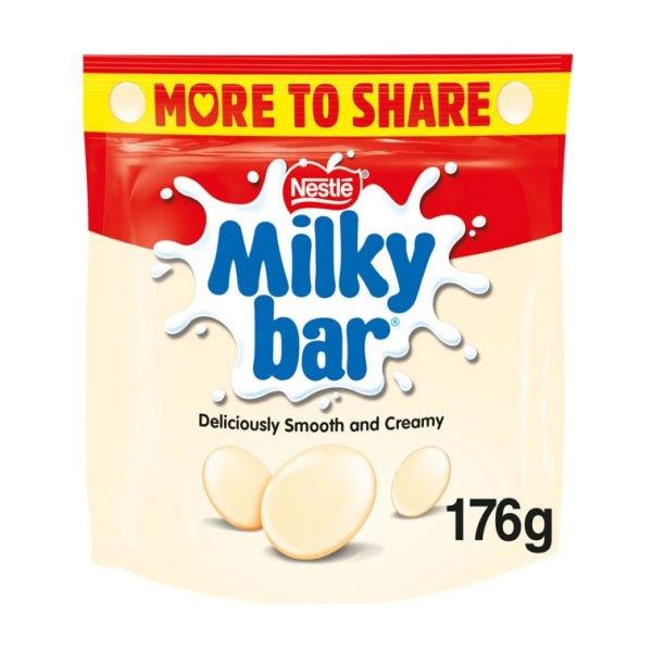 Milkybar Big Share Bag 176g pack shot