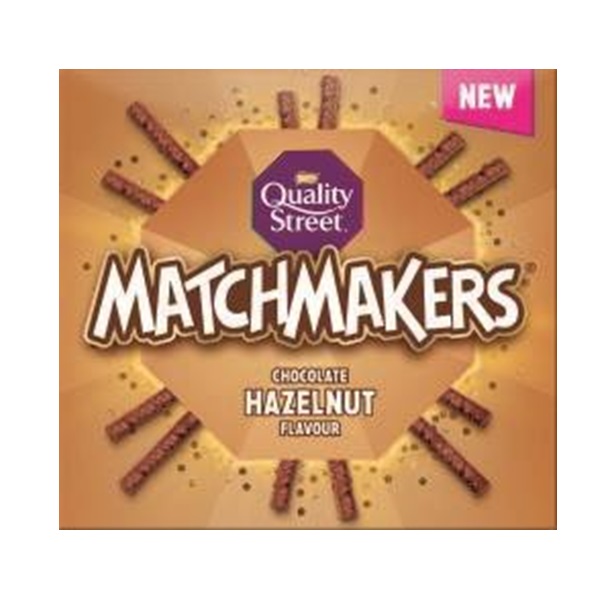 Quality Street Matchmakers Hazelnut 120g pack shot