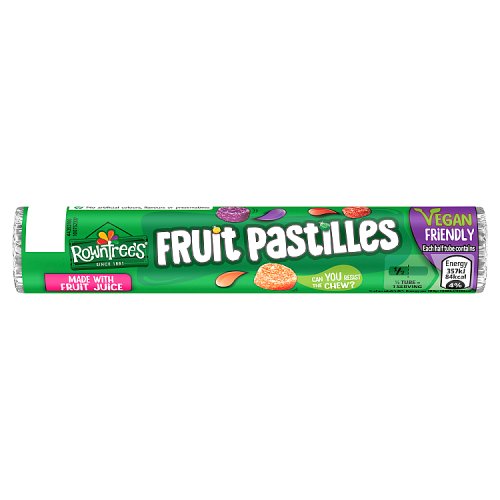 Rowntrees Fruit Pastilles Tube 48g pack shot