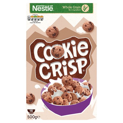 Nestle Cookie Crisp Cereals (14 x 500g) pack shot