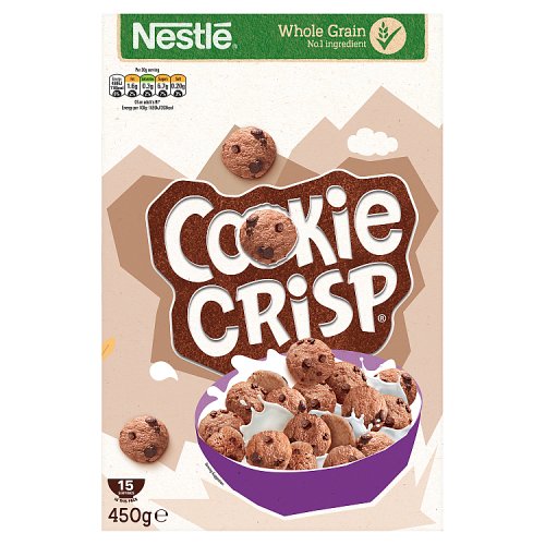 Cookie Crisp 450g pack shot