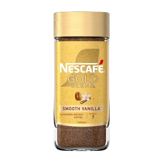Nescafe Gold Blend Smooth Vanilla Instant Coffee 95g pack shot
