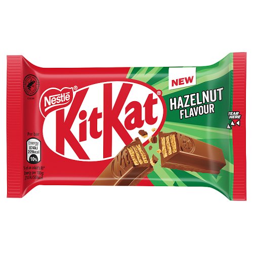 KitKat 4 Finger Hazelnut 41.5g pack shot