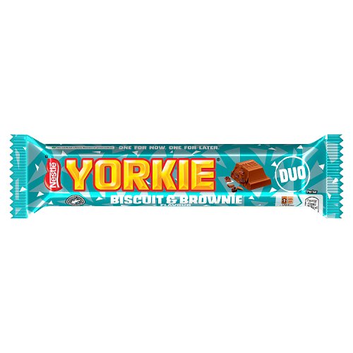 Yorkie Brownie Duo 66g pack shot