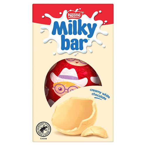 Milkybar Small Egg 72g pack shot