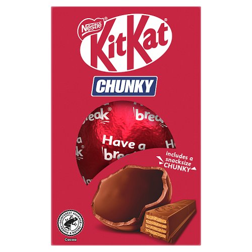 KitKat Chunky Small Egg 110g pack shot