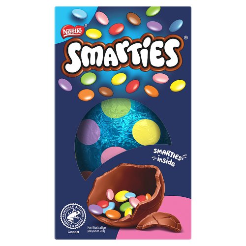 Smarties Small Easter Egg 100g pack shot
