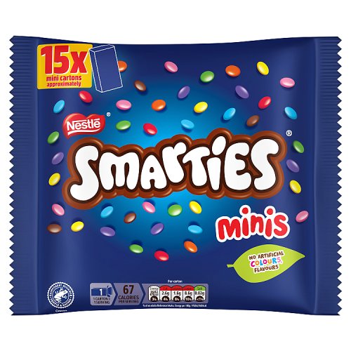 Smarties Mini 216g pack shot