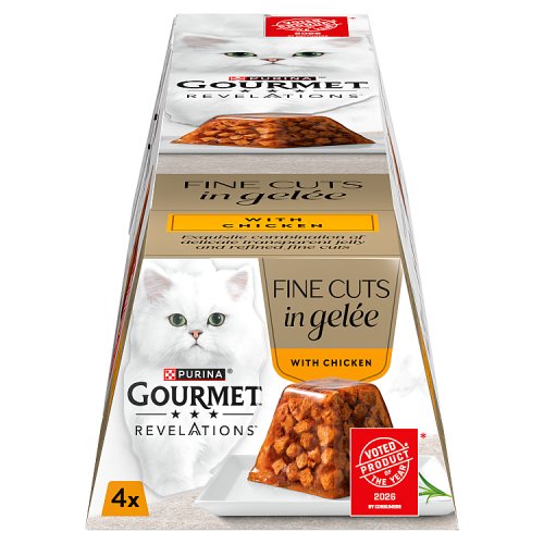 Gourmet Revelations Fine Cuts Chicken (4 x 57g) pack shot