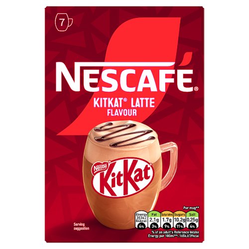 Nescafe Latte KitKat 7pk (7 x 147g) pack shot