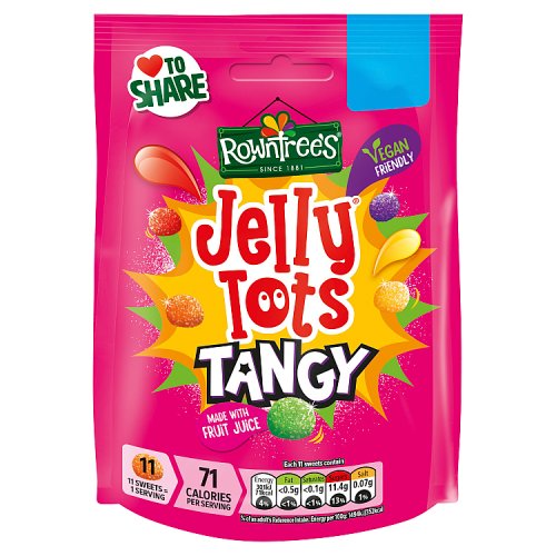 Rowntrees Tangy Pouch 140g (Vegan) pack shot