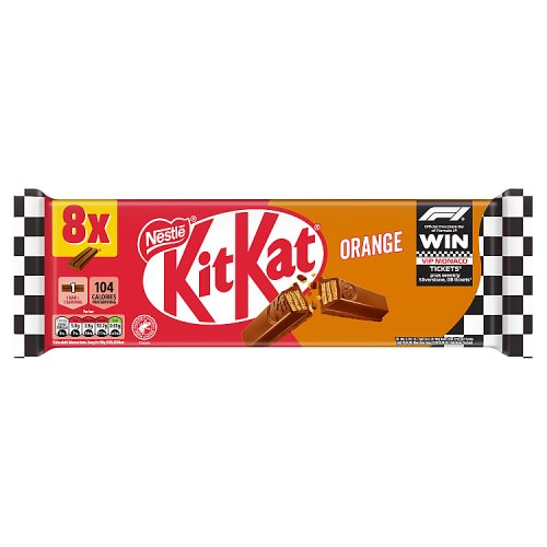 KitKat Orange (8 x 20.7g) pack shot