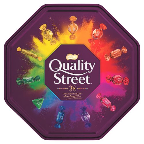 Quality Street Tin 1.936kg pack shot