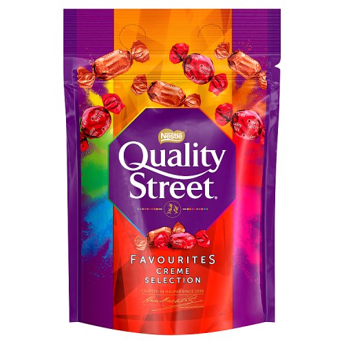 Quality Street Mixed Creme Pouch 281g pack shot