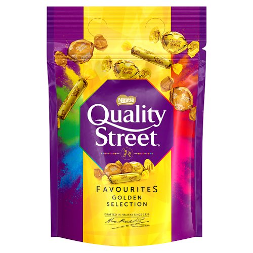 Quality Street Gold Pouch 283g pack shot