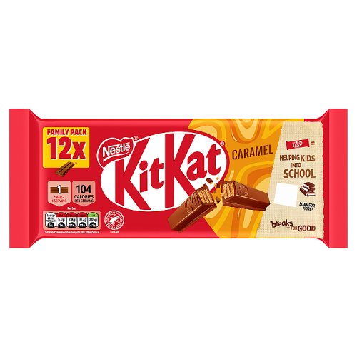 KitKat 2 Finger Caramel 12pk (12 x 20.7g) pack shot