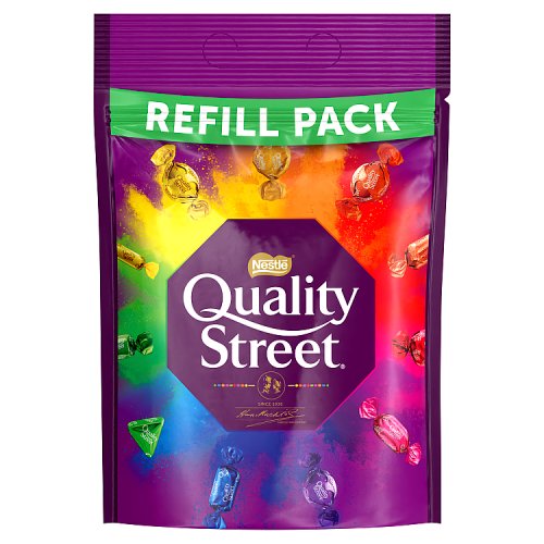 Quality Street Refill Pouch 685g pack shot
