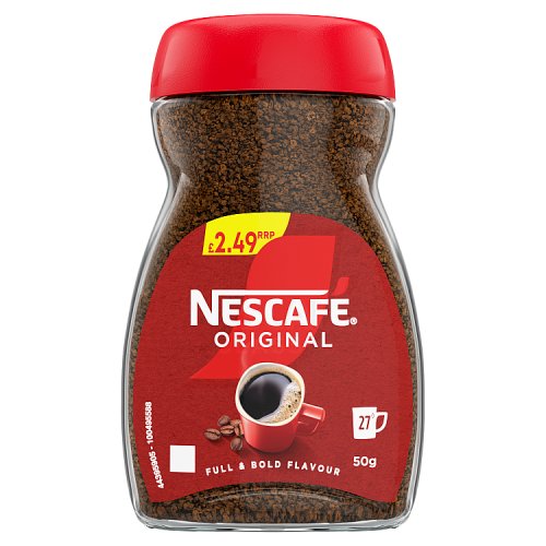 Nescafe Original 50g PM £2.49 pack shot
