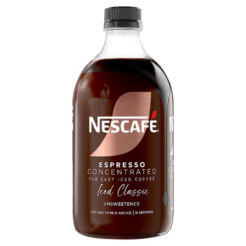 Nescafe Espresso Iced Orig Concentrate 500ml pack shot