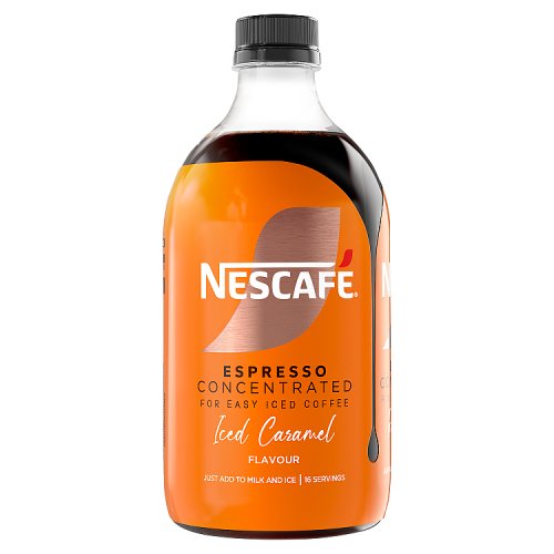 Nescafe Espresso Iced Caramel Concentrate 500ml pack shot