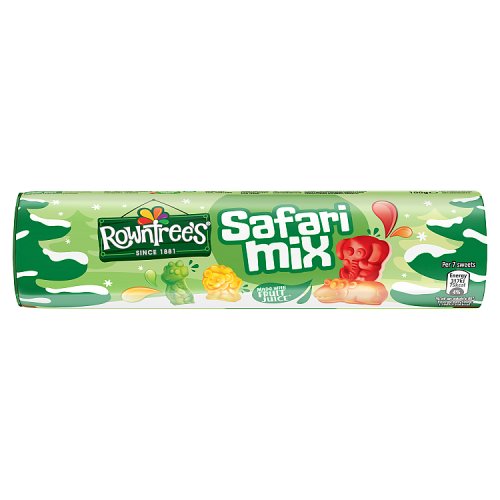 Rowntrees Safari Mix Giant Tube 100g pack shot