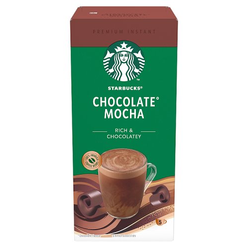 Starbucks Mocha Sachets 5pk (5 x 24g) pack shot
