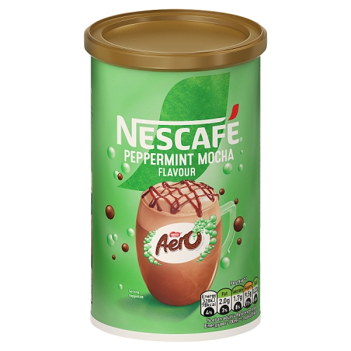 Nescafe Aero Peppermint Mocha 250g pack shot
