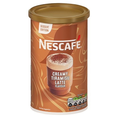 Nescafe Dessert Edition Creamy Tiramisu Latte 260g pack shot