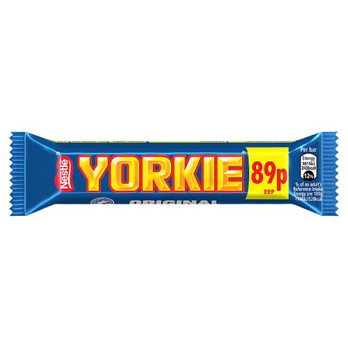 Yorkie Milk PM 89p 46g pack shot