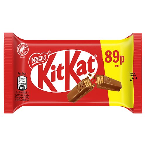 KitKat PM 89p 41.5g pack shot