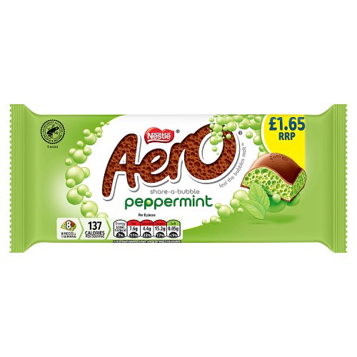 Aero Peppermint PM £1.65 90g pack shot
