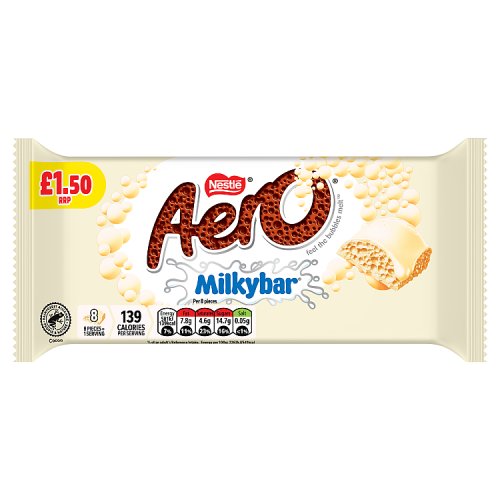 Aero Milk Chocolate 90g PMP pack shot