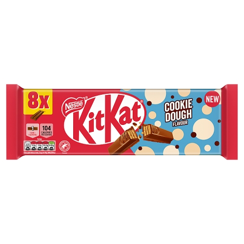 KitKat Cookie Dough Flavour Bars (8 x 20.7g) pack shot