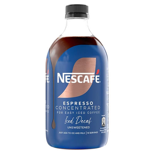 Nescafe Espresso Concentrate Decaf 500ml pack shot