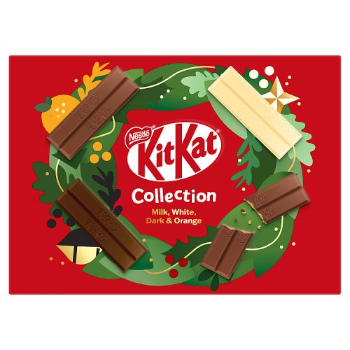 KitKat 2 Finger Wreath Selection Box 234g pack shot