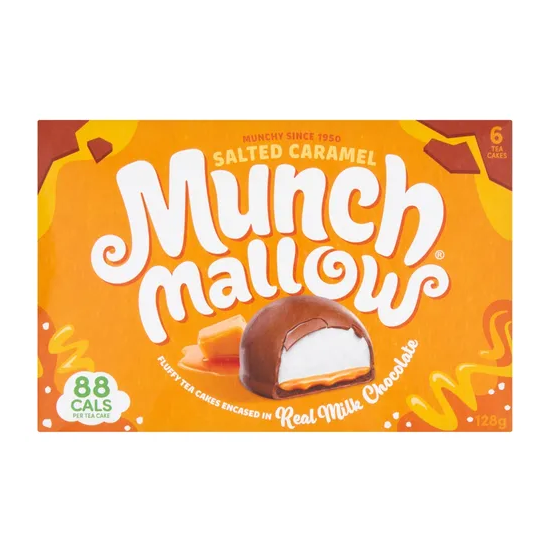 Munchmallow Full Munch Karamela Cake 128g pack shot