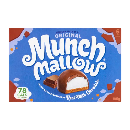 Munchmallow Milk Chocolate Cake 105g pack shot