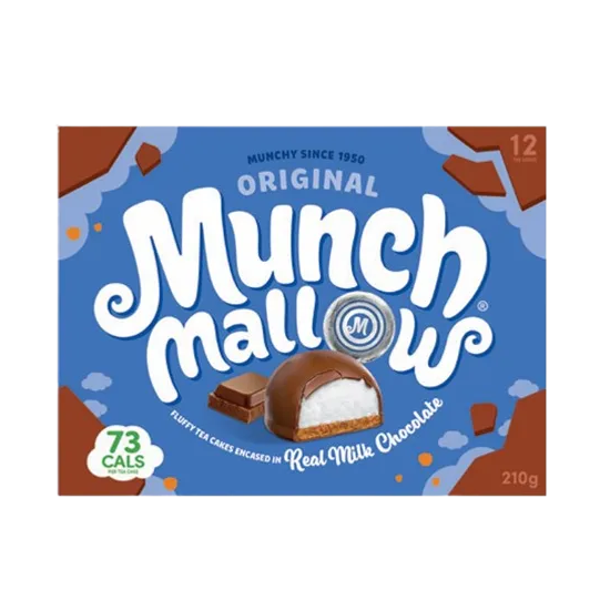 Munchmallow Milk Chocolate Cake 210g pack shot