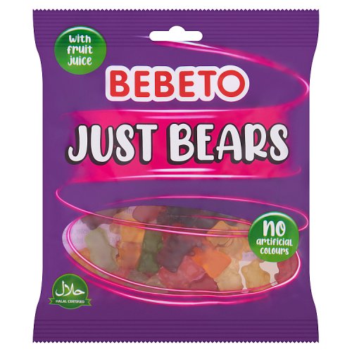 Bebeto Just Bears 150g pack shot