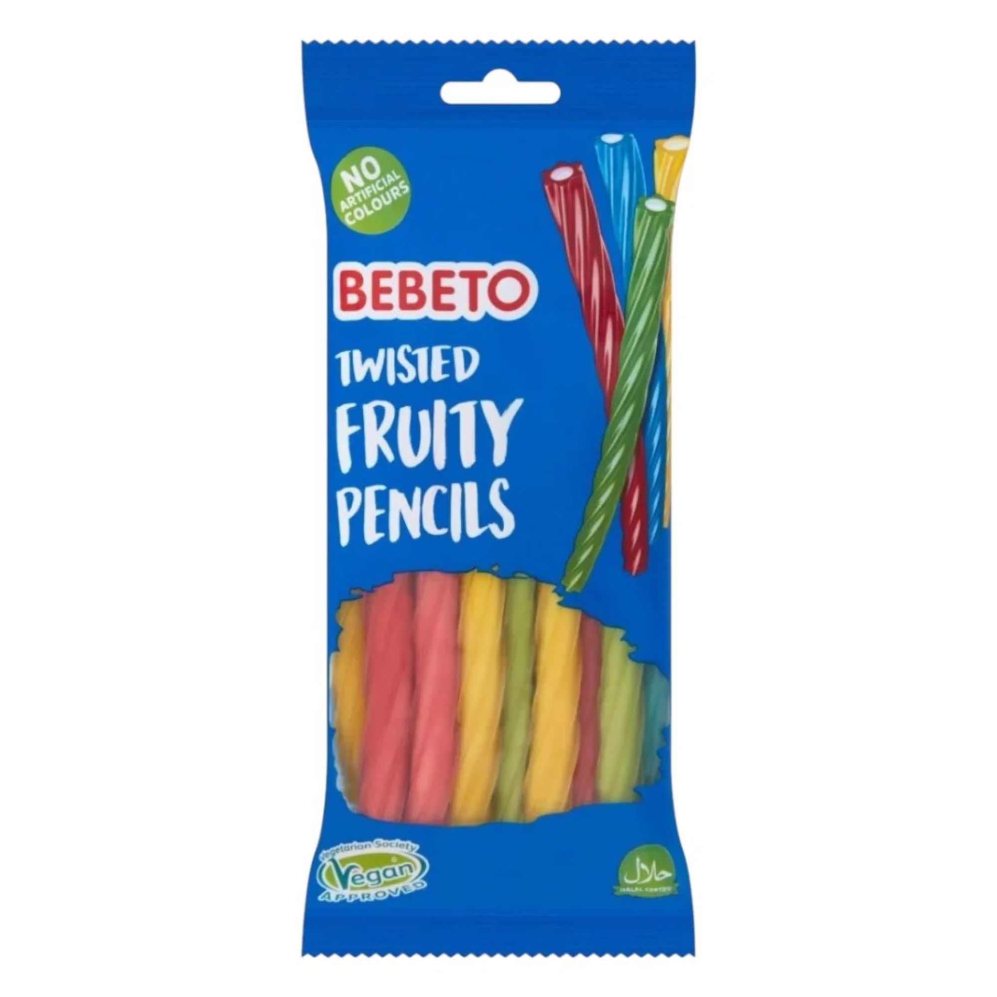 Bebeto Oiled Twisted Fruit Mix 140g pack shot