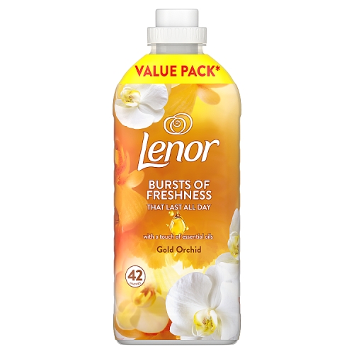 Lenor Fab Con Gold Orchid Liquid 42w 1.3Ltr pack shot