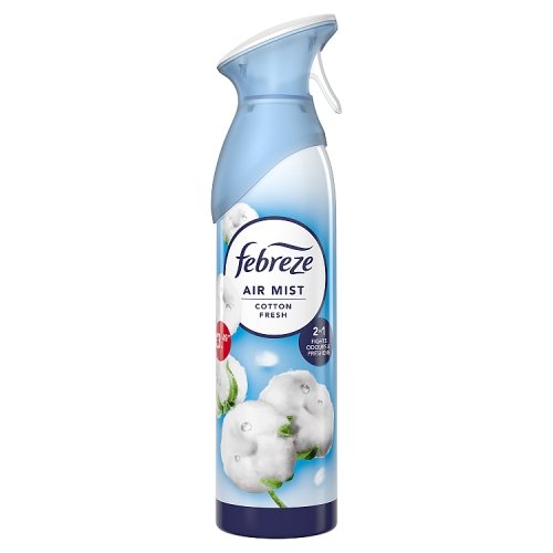 Febreze Air Freshener Cotton Fresh PM £3.49 185ml pack shot
